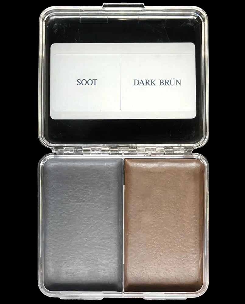 Skin Illustrator Smoke On Set Palette maquillage cendre 2 tons
