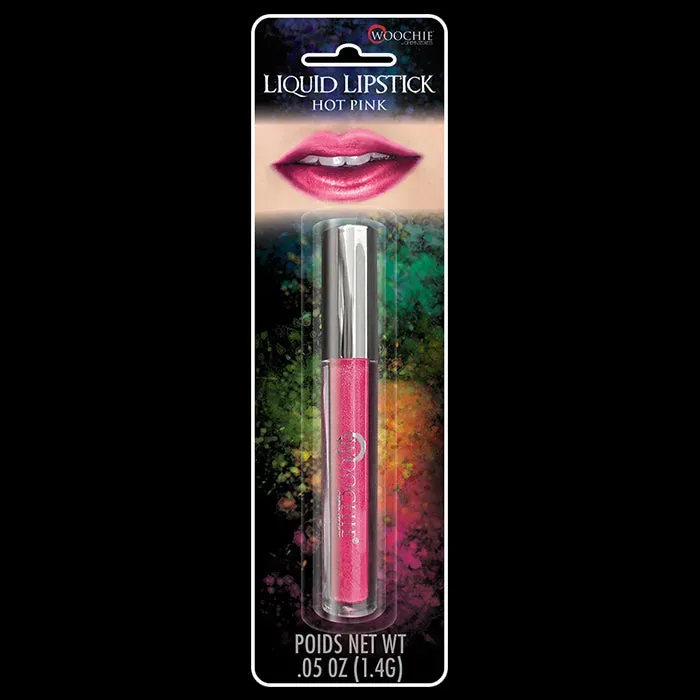 Woochie gloss lèvres rose hot pink métallique