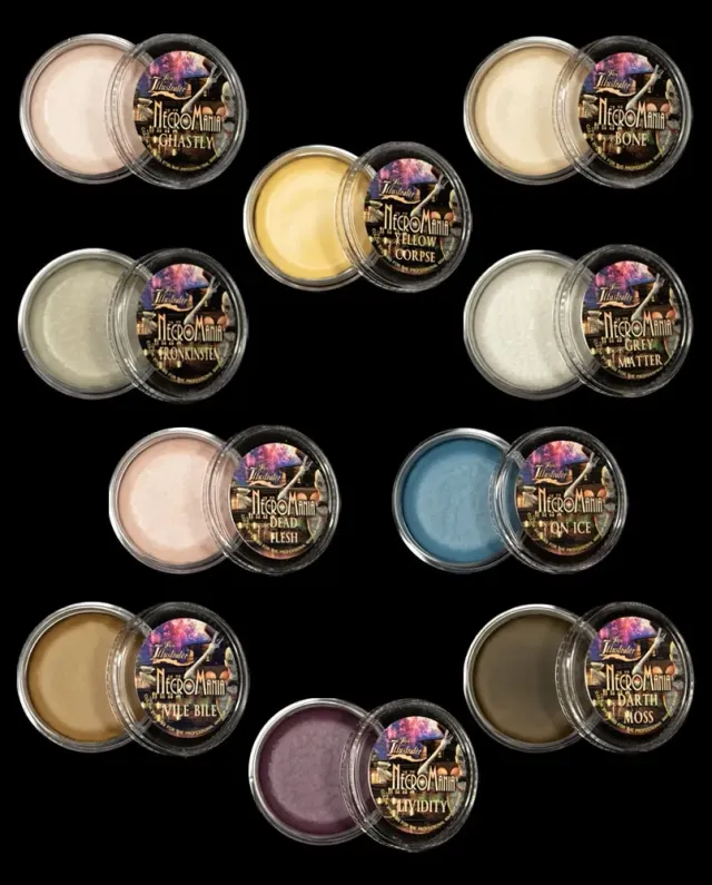 Skin Illustrator Necromania Singles fard alcool godet cadavre