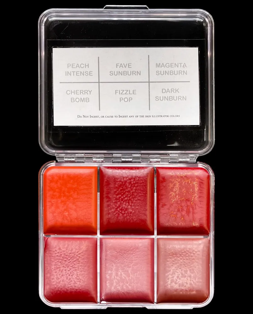Skin Illustrator Sunburn On Set Palette fard coup de soleil