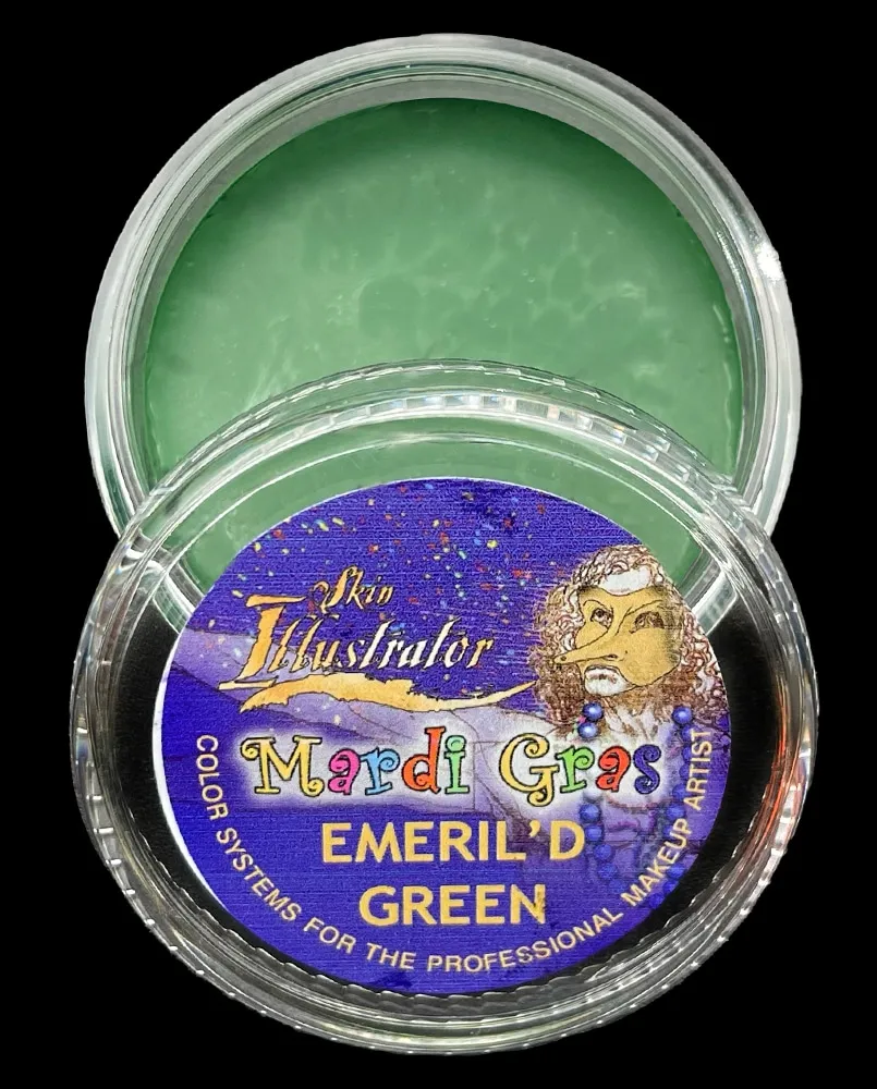 Skin Illustrator Mardi Gras fard alcool individuel carnaval