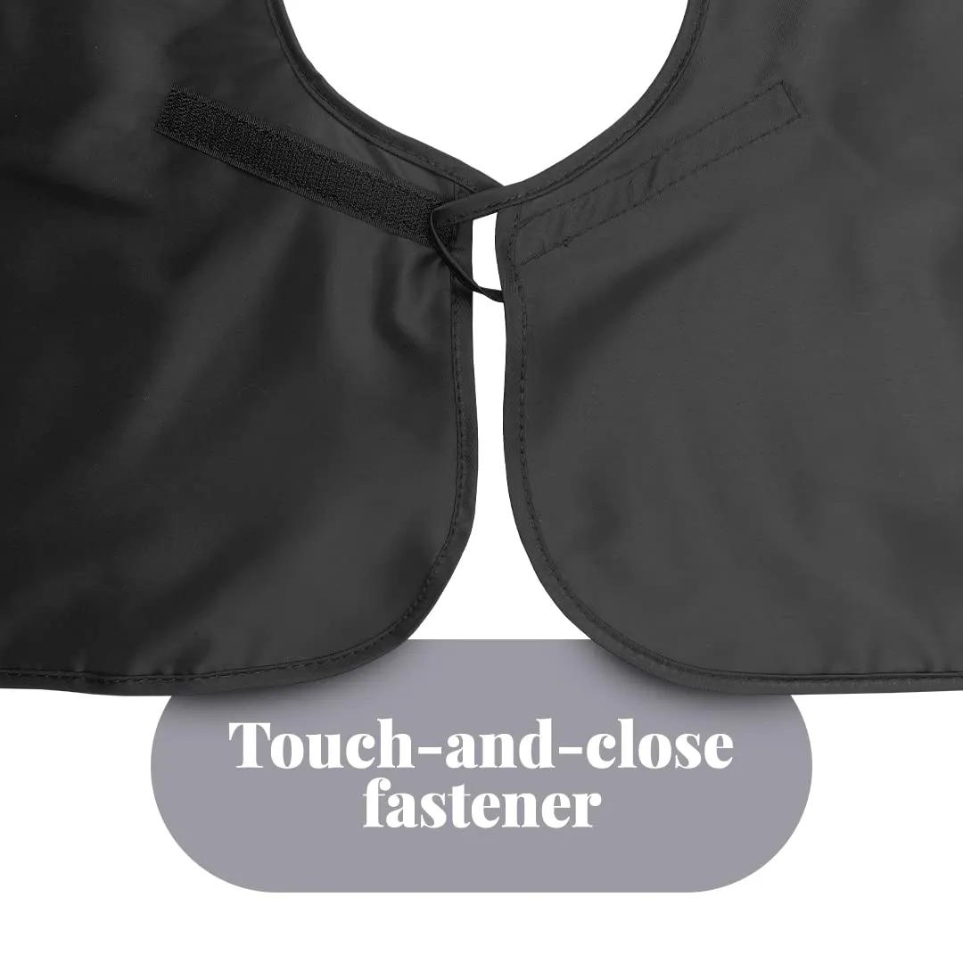 Woochie Pro Cosmetics Makeup Cape cape maquillage noire