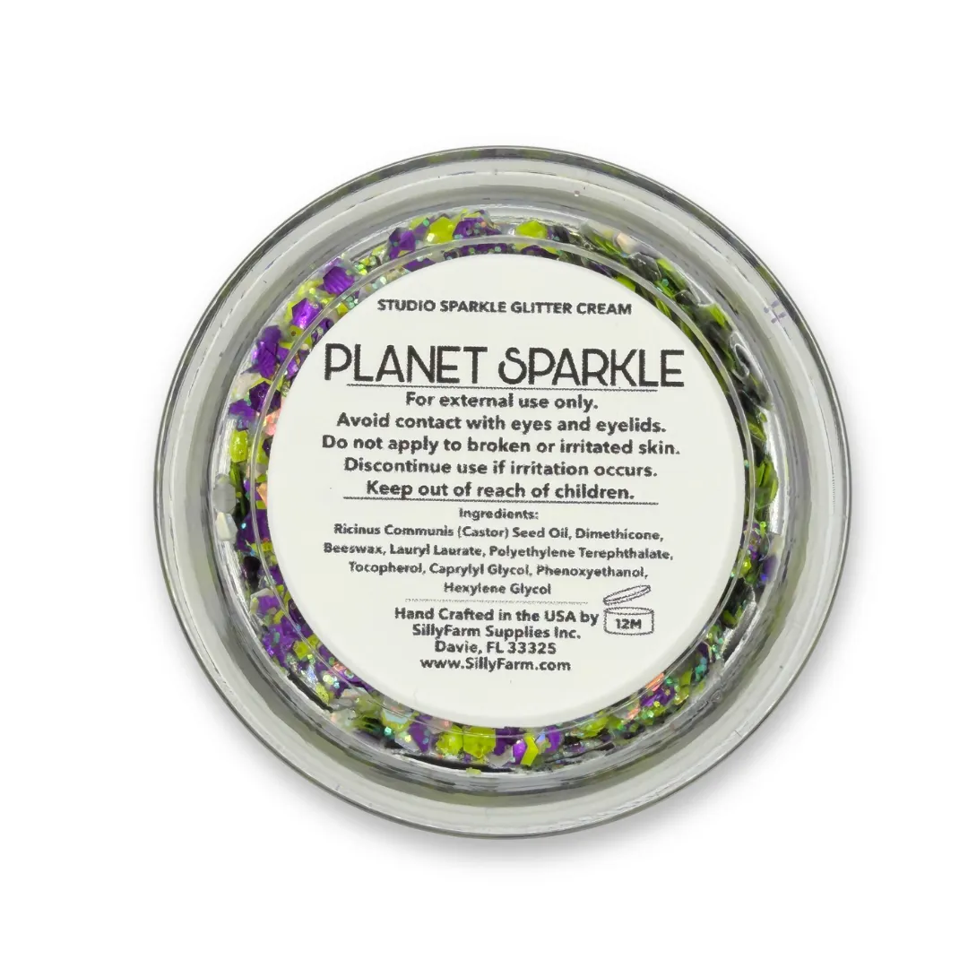 F.A.B. Studio Sparkle Planet Sparkle crème pailletée UV 25 g