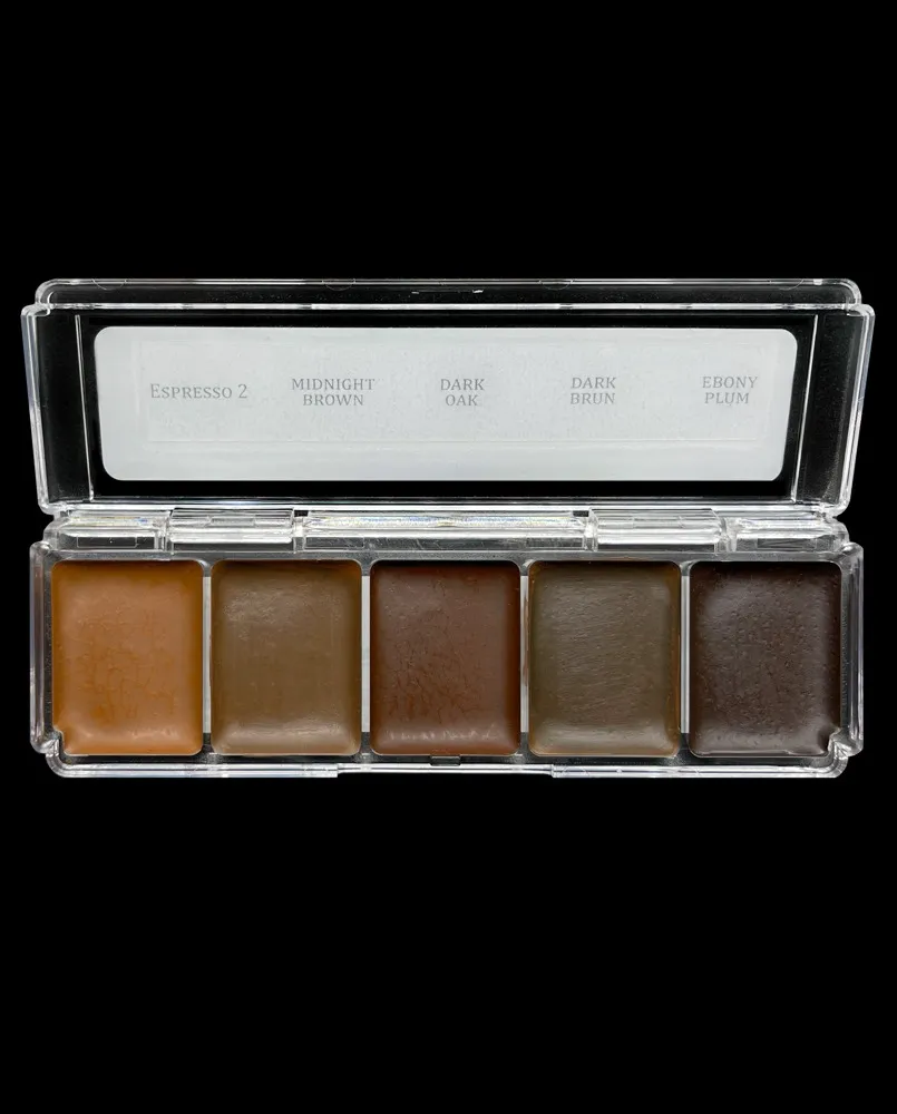 Skin Illustrator Mini Deep Tone 5 Palette palette maquillage tons foncés 5 teintes