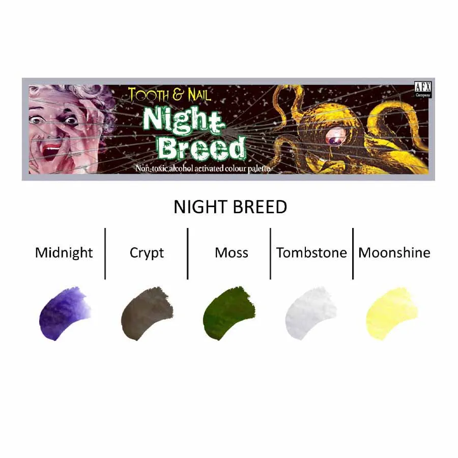 The Dark Arts Company Night Breed palette dents et ongles 3g