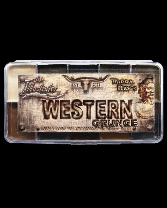 Skin Illustrator Western Grunge palette alcool effet sale