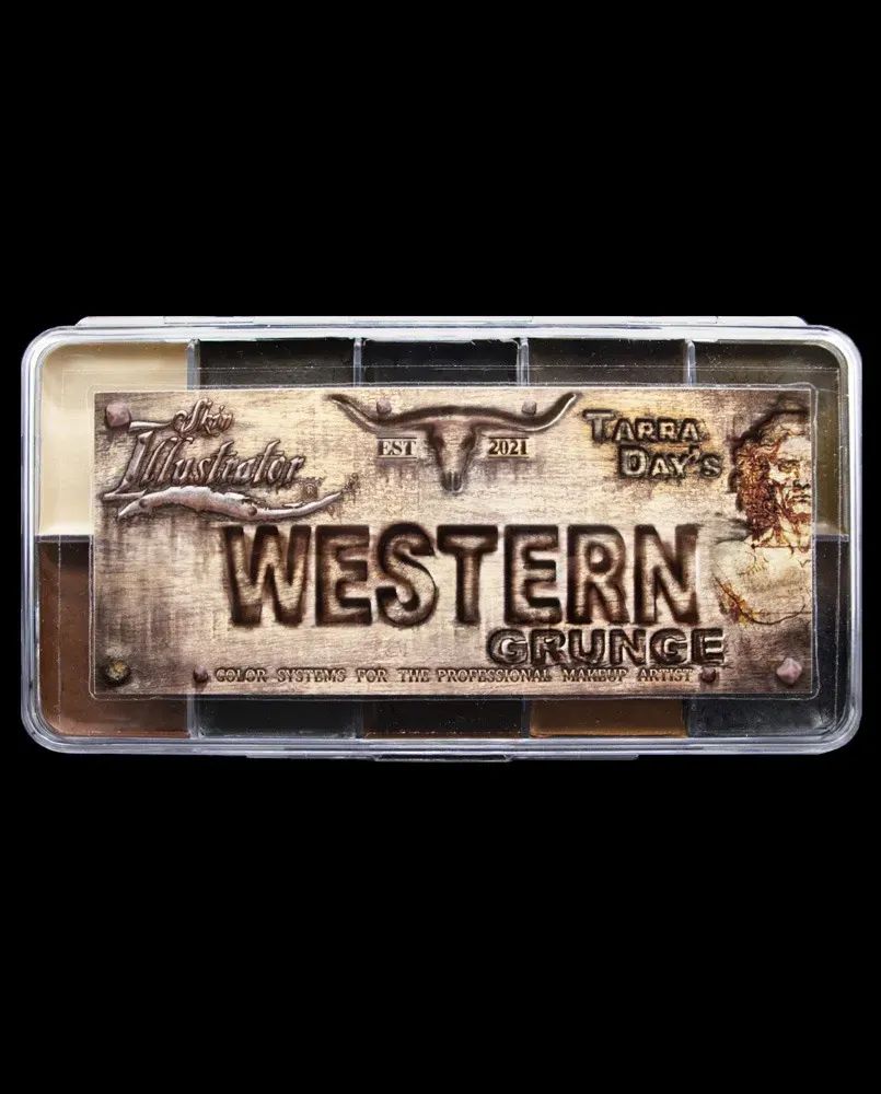 Skin Illustrator Western Grunge palette alcool effet sale