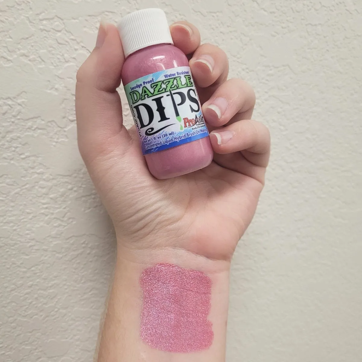 ProAiir DIPS Dazzle Pink maquillage métallique 30 ml