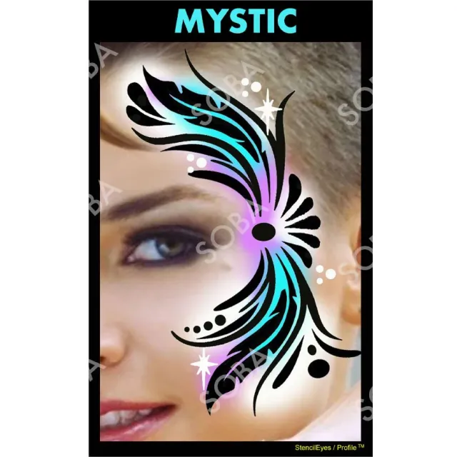 ProAiir StencilEyes Mystic pochoir maquillage plume