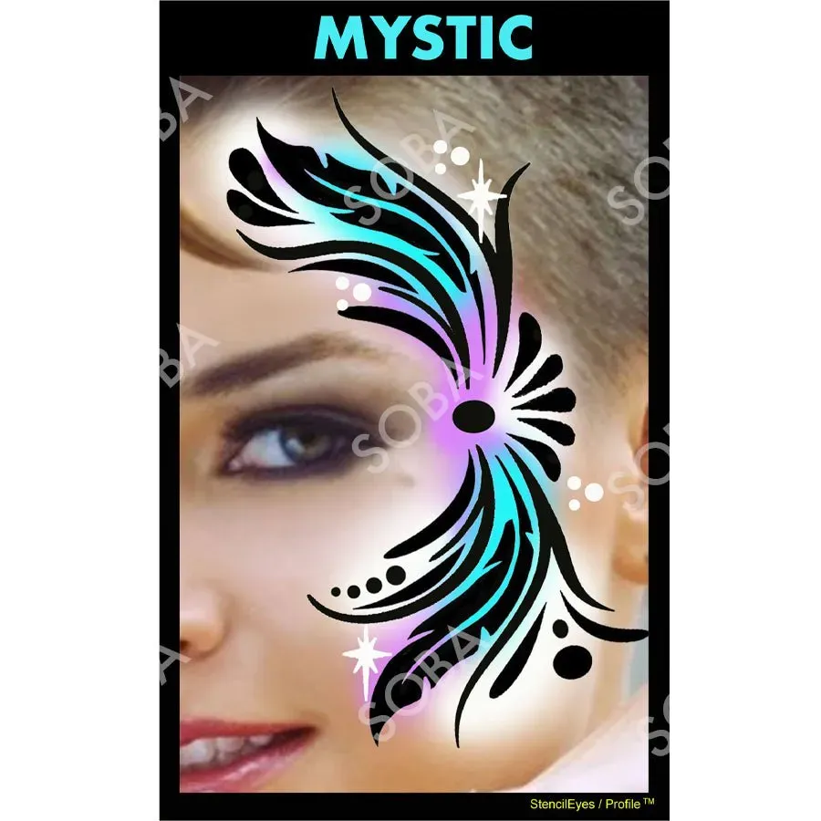 ProAiir StencilEyes Mystic pochoir maquillage plume