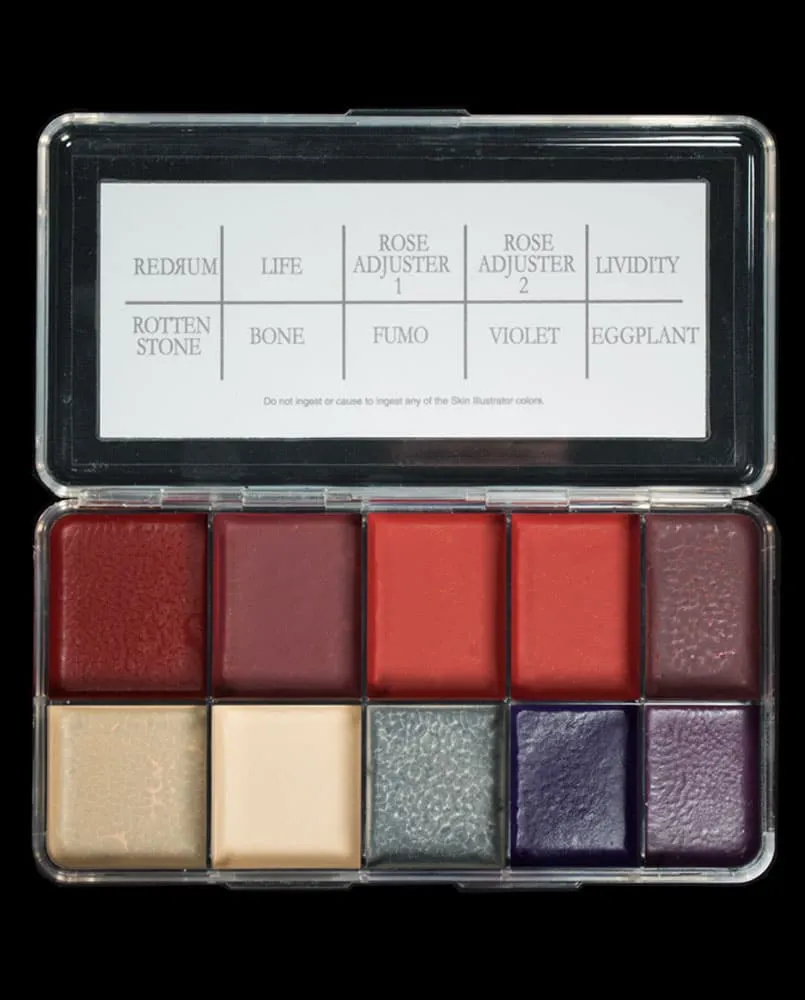 Skin Illustrator Sleepy Hollow Palette 2 palette maquillage cinéma pigments