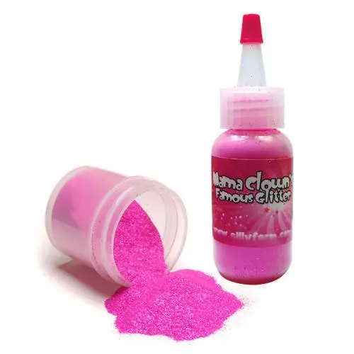F.A.B. Mama Clown Electric Neon Magenta paillettes 1 oz opaque