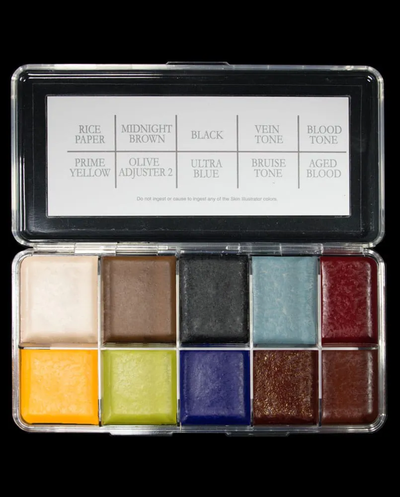 Skin Illustrator Zombie palette alcool teint mort