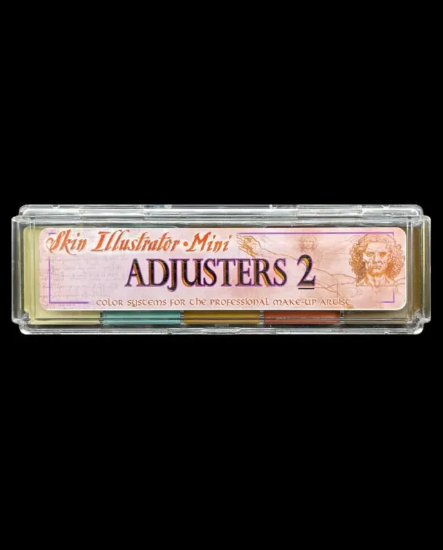 Skin Illustrator Mini Adjuster 2 palette fard alcool correcteur