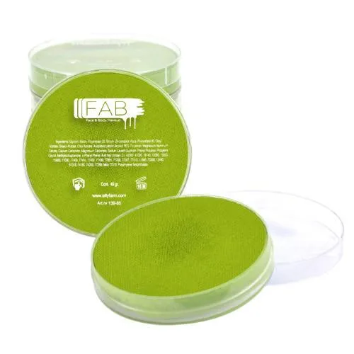 F.A.B. Lemon Lime 110 peinture visage 16 g vert clair