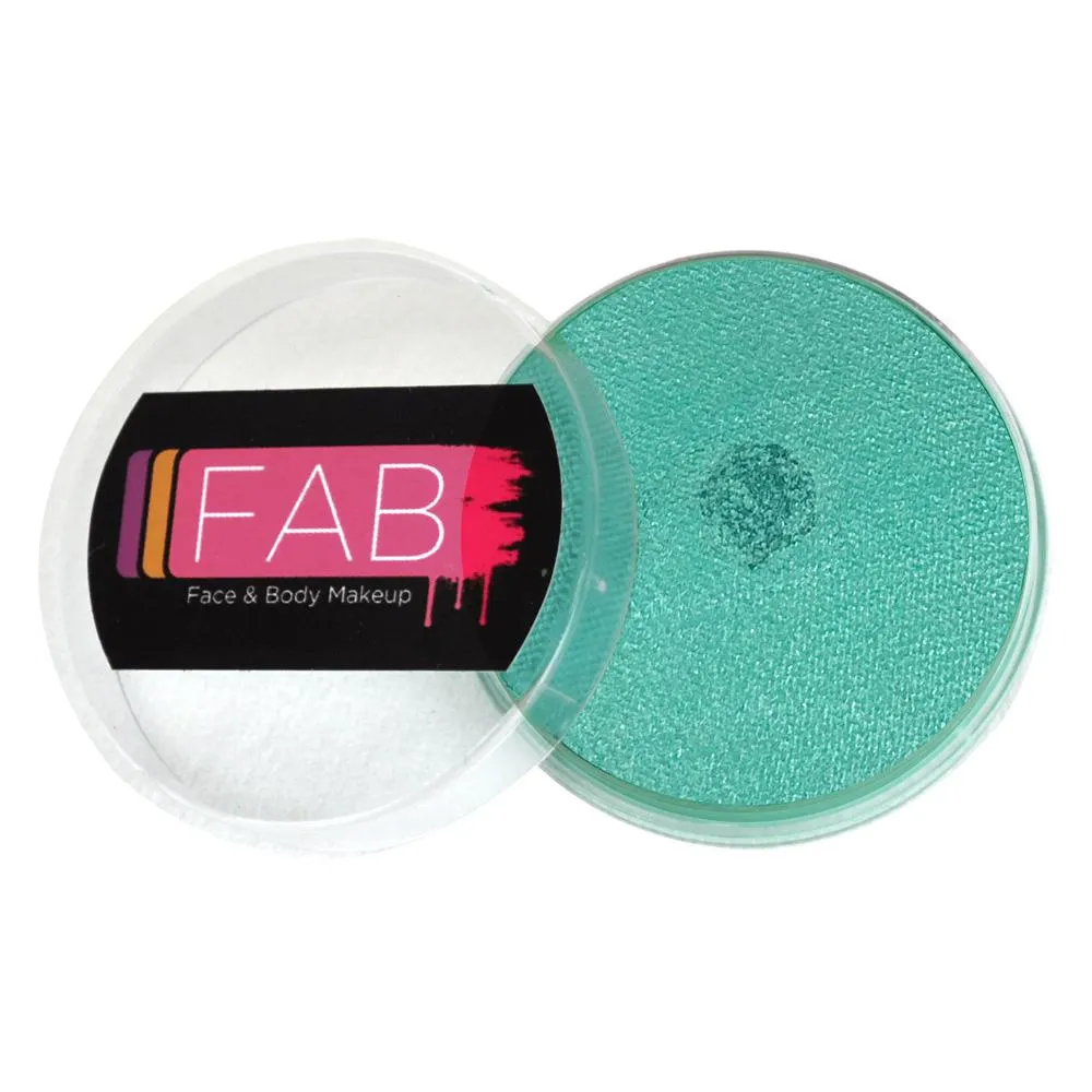 F.A.B. 309 Mermaid Shimmer peinture visage vert 16 g nacré