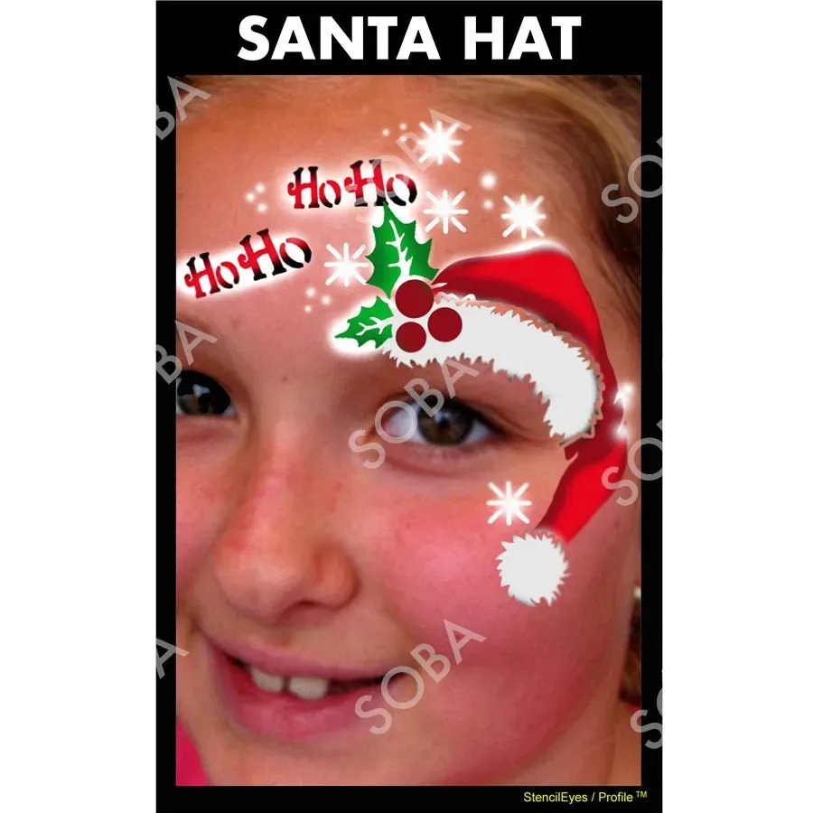 ProAiir StencilEyes Santa Hat pochoir visage taille unique