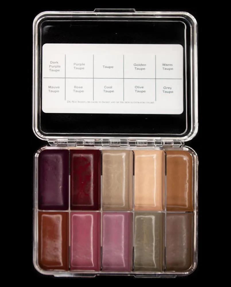 Skin Illustrator Character Contours On Set palette taupe neutre