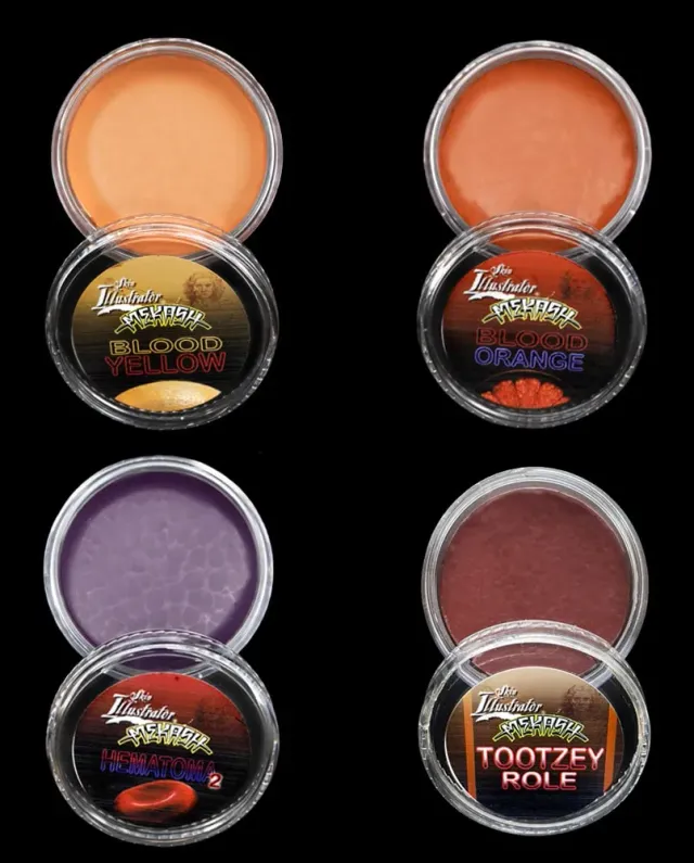 Skin Illustrator Mekash Singles godet fard alcool sang FX