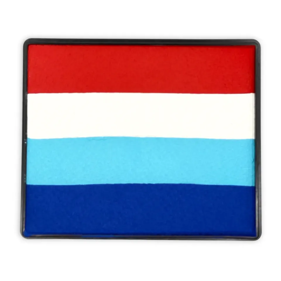 F.A.B. Patriotic Rainbow Cake maquillage visage 50g mat