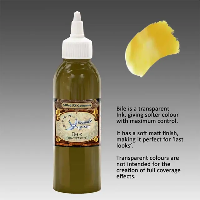 Bluebird Transparent encre fluide Bile 50ml effet transparent
