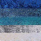 F.A.B. Snowflakes Rainbow Cake face paint 50g bleu glacé