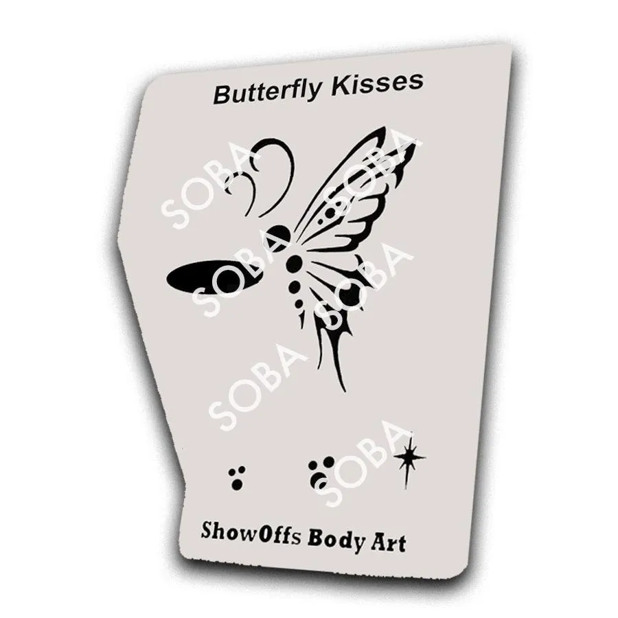 ProAiir StencilEyes Butterfly Kisses pochoir papillon réutilisable