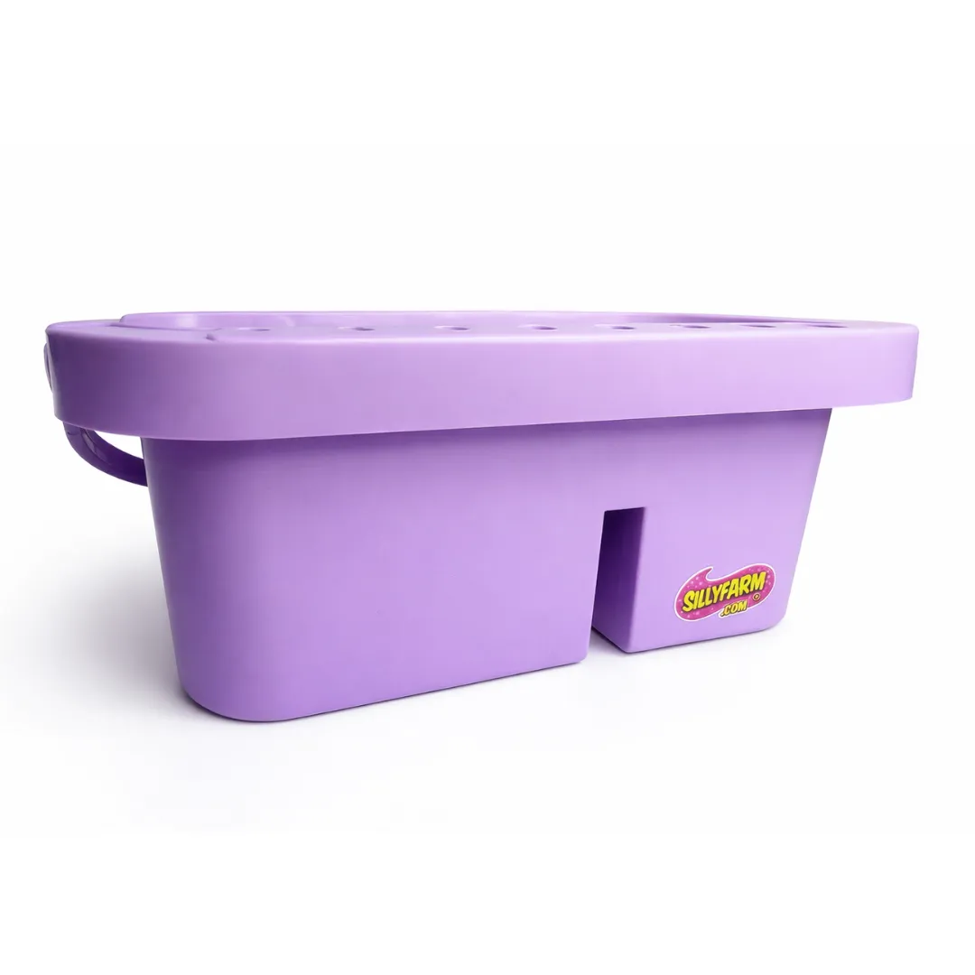 F.A.B. Brush Tub Lavender Puff bac pinceaux 3 bacs