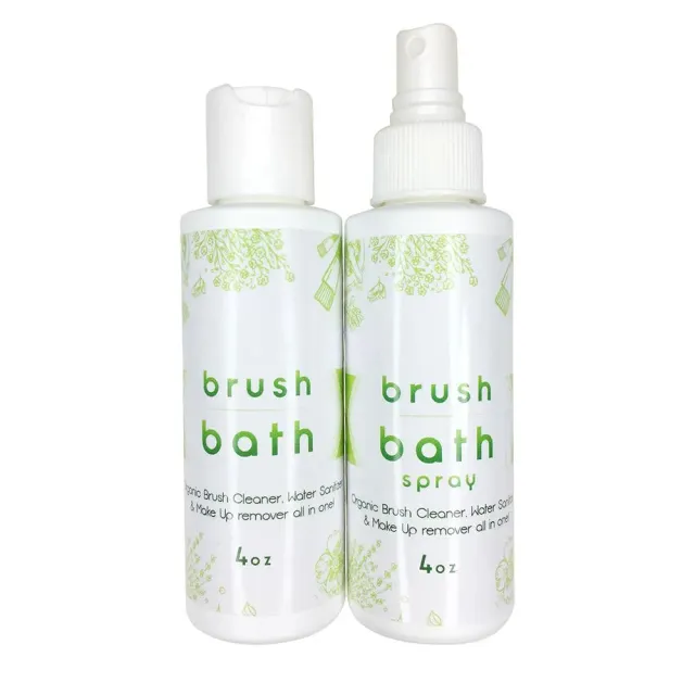 F.A.B. Brush Bath Set nettoyant pinceaux duo 2x118ml
