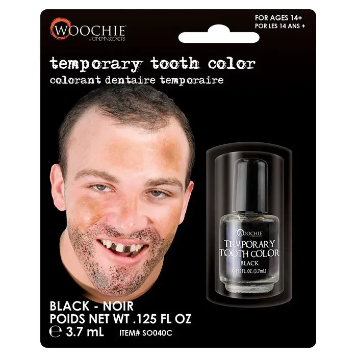 Woochie Tooth Color coloration dents noire 0,125 oz