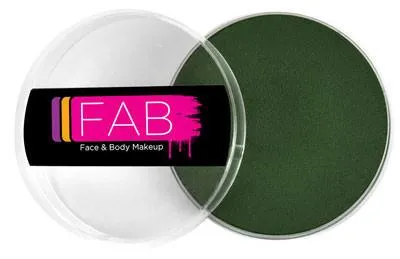 F.A.B. Face Paint 241 Emerald Green peinture visage 16 g vert foncé intense