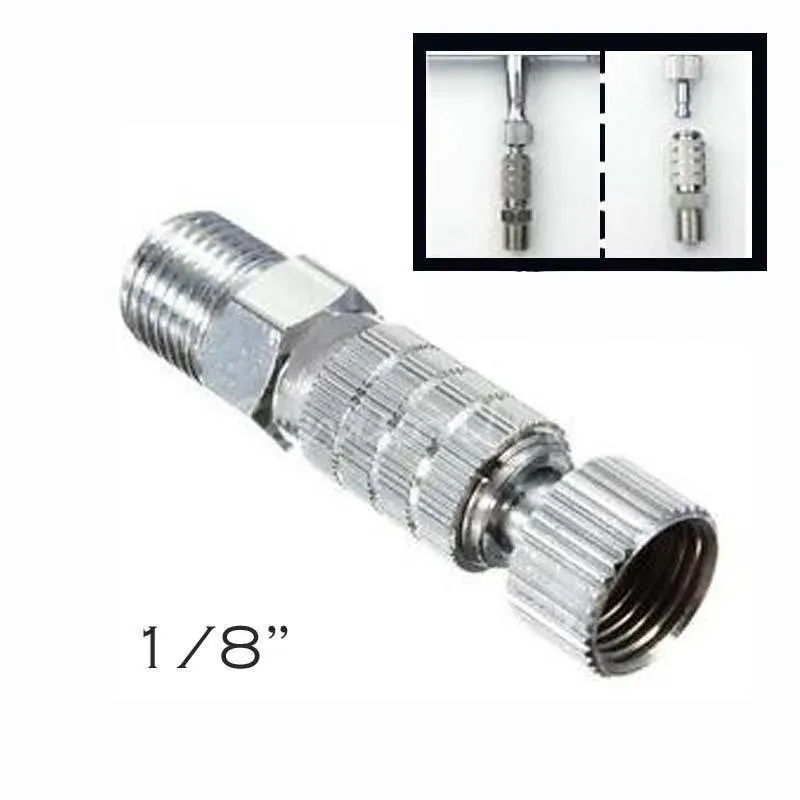 ProAiir raccord rapide aérographe 1/8 droit mâle + femelle