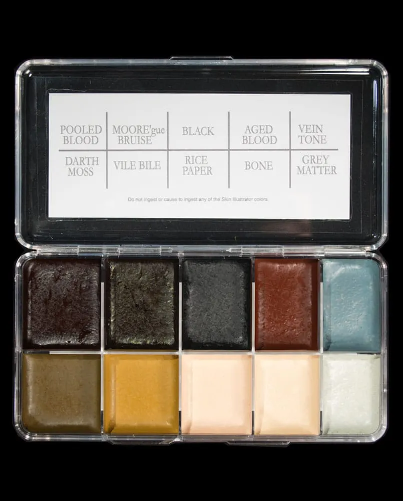 Skin Illustrator eyeZombie Palette palette maquillage effets spéciaux