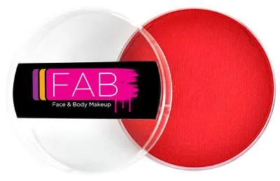 F.A.B. Face Paint Rage/Carmine Red 128 peinture visage 16 g rouge intense