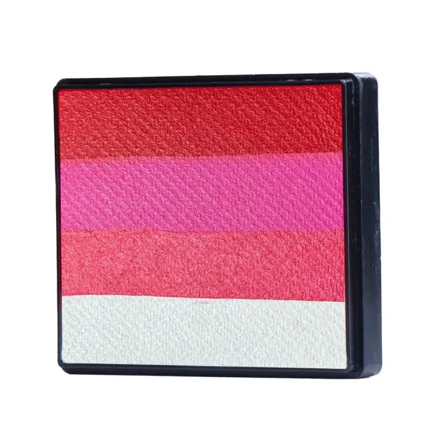 F.A.B. Valentine White Rainbow Cake peinture visage rose blanc 50 g