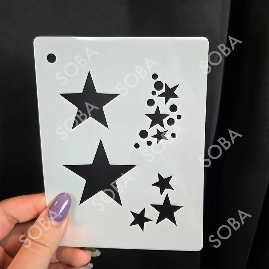 ProAiir QuickEZ QEZ21 Star Group pochoir visage étoiles mixte