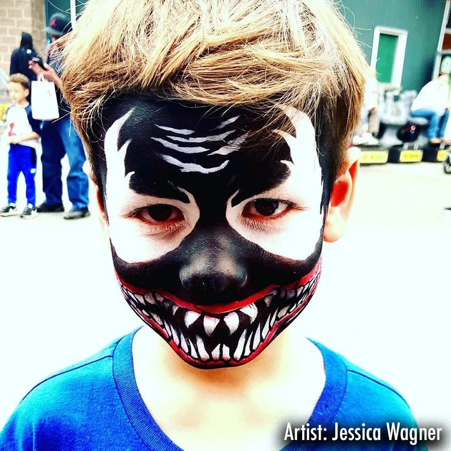 ProAiir StencilEyes Razor pochoir adulte et enfant venom