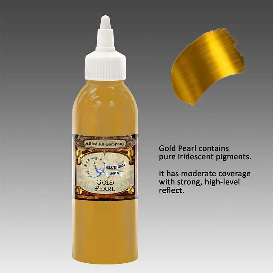 THE DARK ARTS COMPANY Hi-Lights Fluid Inks encre fluide Gold Pearl 50 ml nacrée