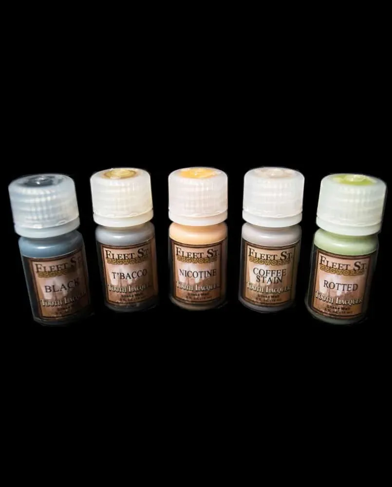 Fleet Street Pegworks Tooth Lacquer laque dentaire effet jauni