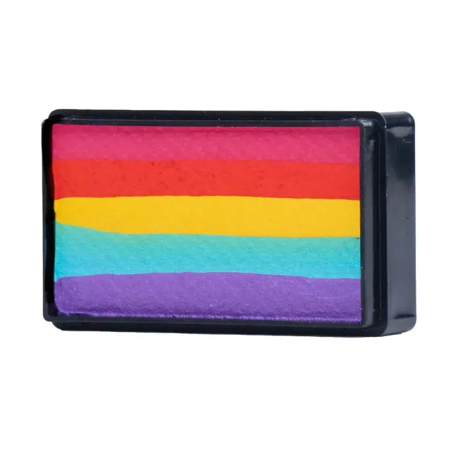 F.A.B. Rainbow Arty Cake peinture visage 28g arc-en-ciel