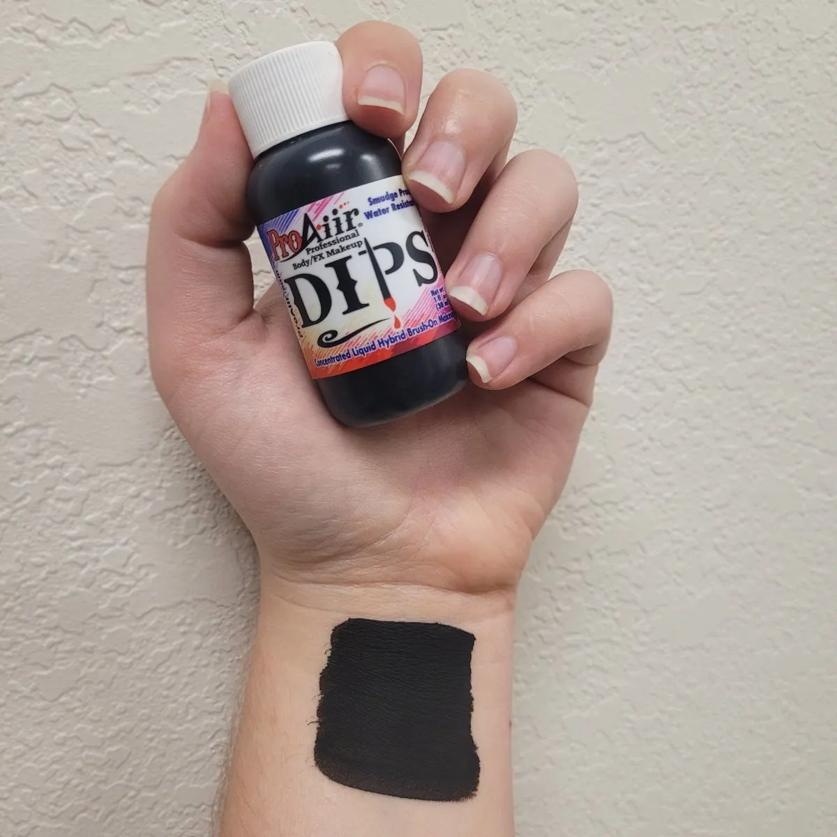 ProAiir DIPS peinture visage noire 30 ml waterproof