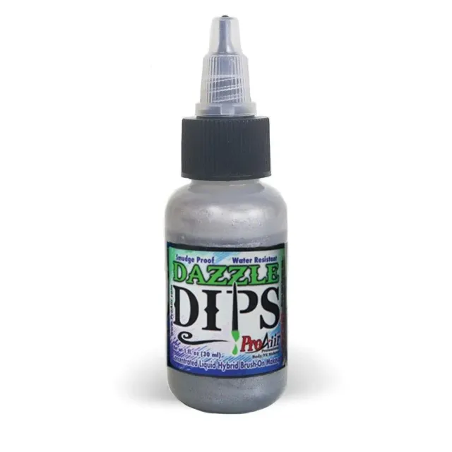 ProAiir DIPS maquillage argent Dazzle Silver 30 ml waterproof