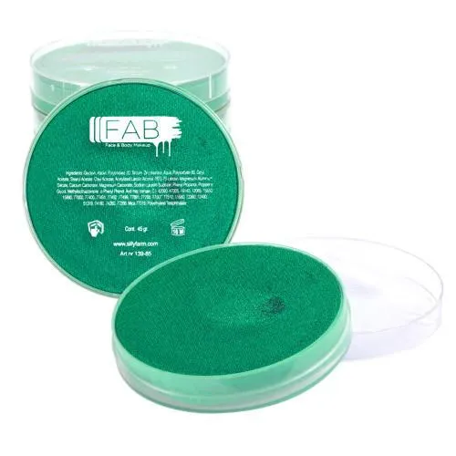 F.A.B. 341 Peacock Shimmer peinture visage nacrée 16 g