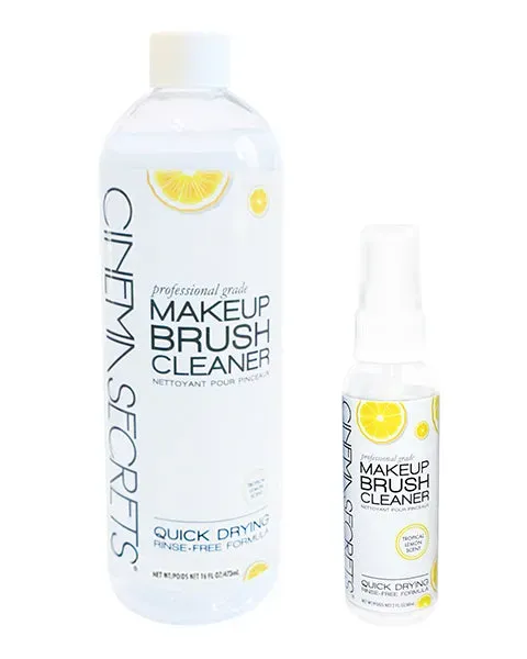 Cinema Secrets Citron kit nettoyant pinceaux 16oz+2oz spray