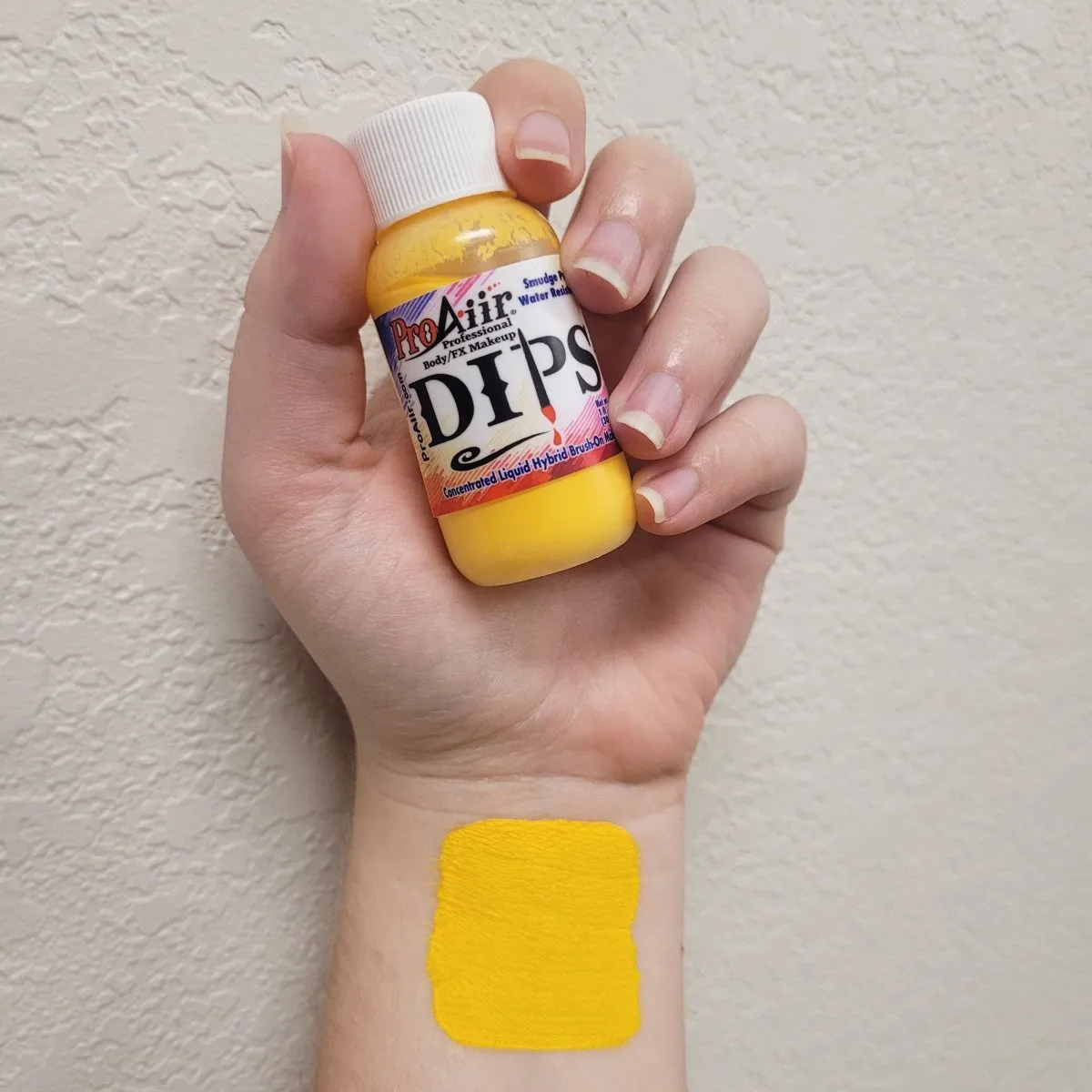 ProAiir DIPS peinture visage jaune 30 ml lumineuse