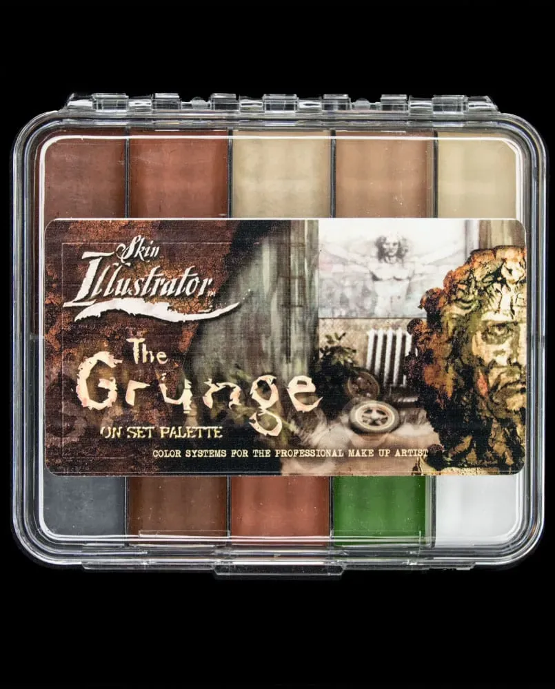 Skin Illustrator Grunge On Set mini palette fard alcool 10 couleurs