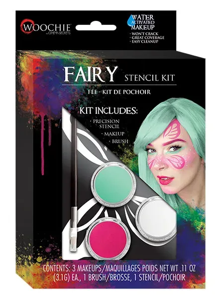 Woochie Fairy Stencil Kit maquillage fée pochoirs