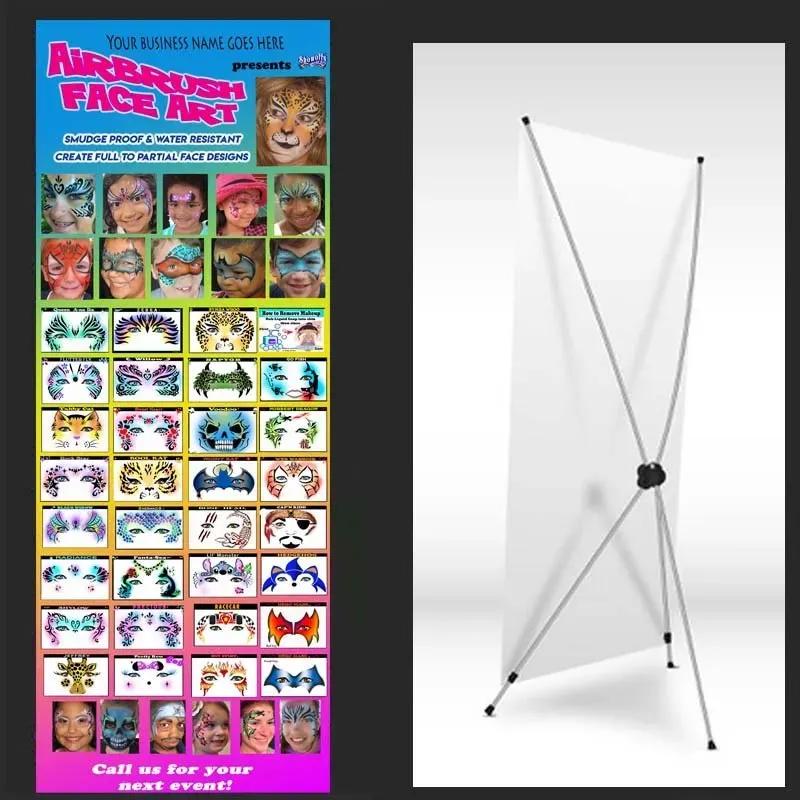 ProAiir StencilEyes Pack 30 pochoirs visage + bannière