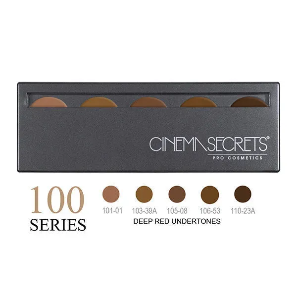 Cinema Secrets 100 Series Palette fond teint 5-en-1 red 5 teintes