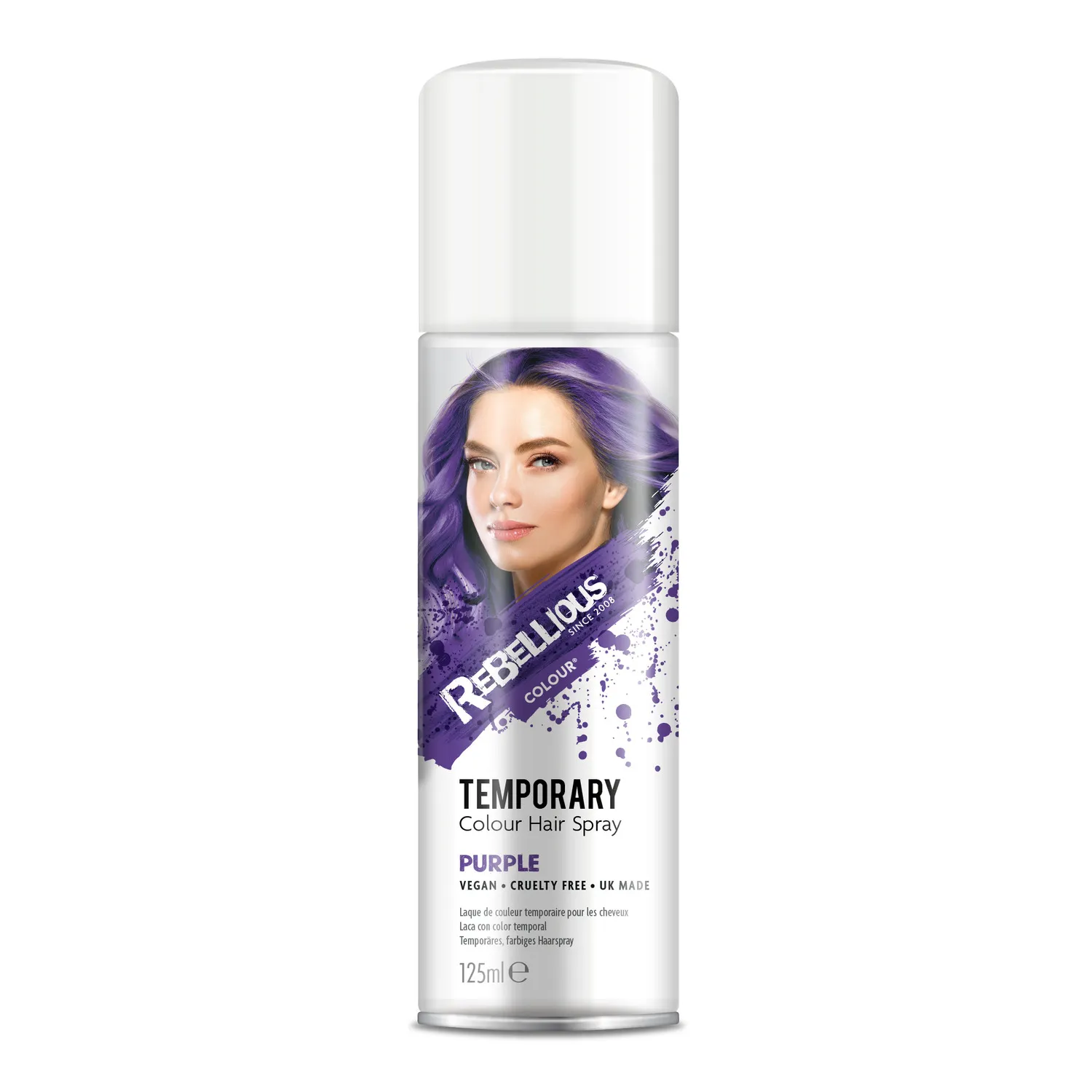 Rebellious Colour spray couleur cheveux temporaire coloré